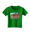 Colorado Mountain Spires Toddler T-Shirt Dark-Toddler T-Shirt-TooLoud-Clover-Green-2T-Davson Sales