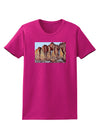 Colorado Mountain Spires Womens Dark T-Shirt-TooLoud-Hot-Pink-Small-Davson Sales