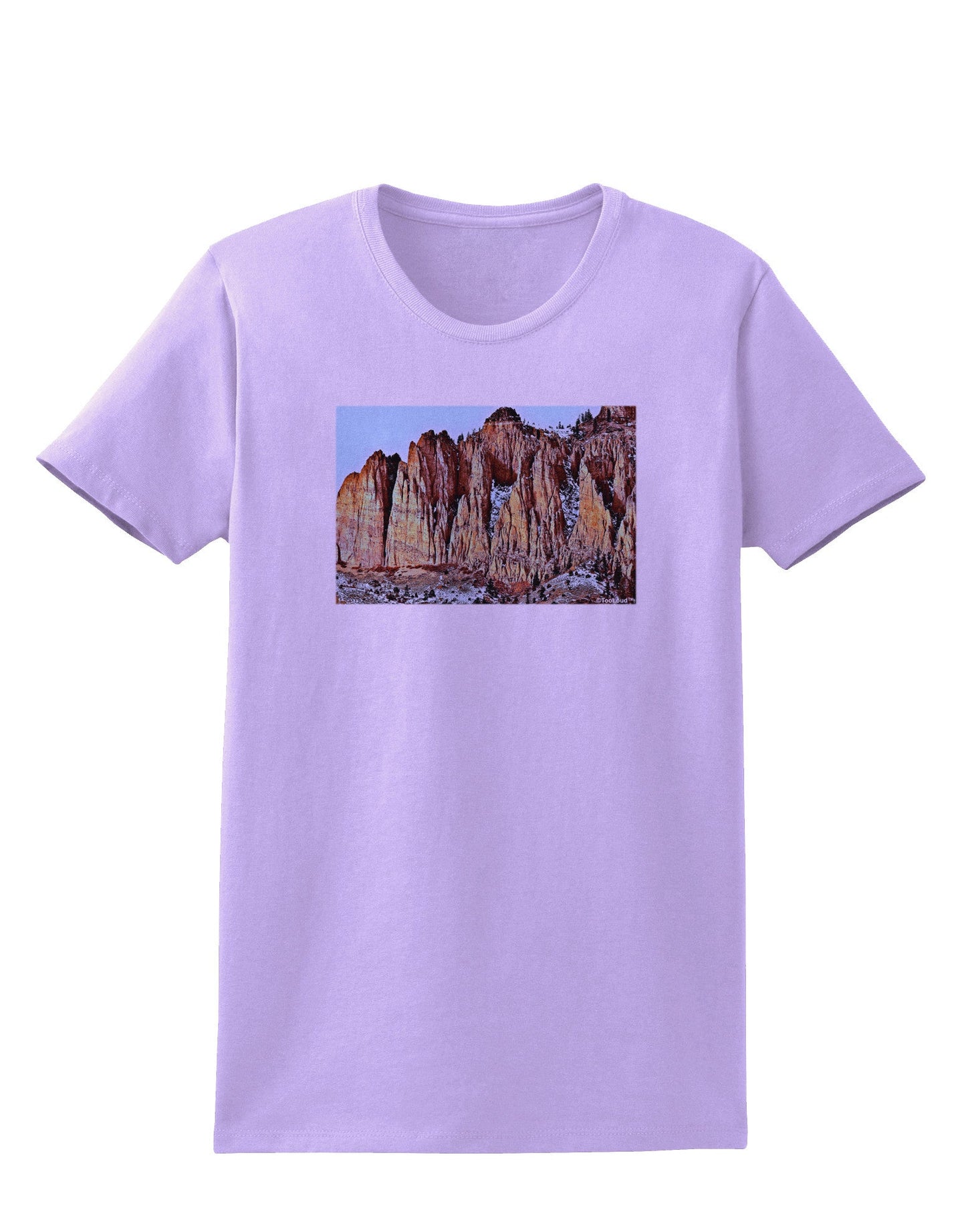 Colorado Mountain Spires Womens T-Shirt-Womens T-Shirt-TooLoud-Lavender-X-Small-Davson Sales