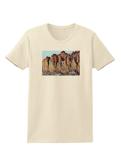 Colorado Mountain Spires Womens T-Shirt-Womens T-Shirt-TooLoud-Natural-X-Small-Davson Sales