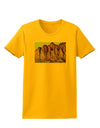 Colorado Mountain Spires Womens T-Shirt-Womens T-Shirt-TooLoud-Gold-X-Small-Davson Sales