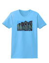 Colorado Mountain Spires Womens T-Shirt-Womens T-Shirt-TooLoud-Aquatic-Blue-X-Small-Davson Sales