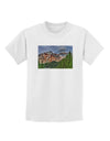 Colorado Mountains Forrest Childrens T-Shirt-Childrens T-Shirt-TooLoud-White-X-Small-Davson Sales