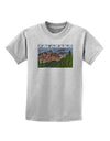 Colorado Mountains Forrest Text Childrens T-Shirt-Childrens T-Shirt-TooLoud-AshGray-X-Small-Davson Sales