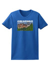 Colorado Mountains Forrest Text Womens Dark T-Shirt-TooLoud-Royal-Blue-X-Small-Davson Sales