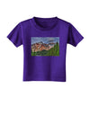 Colorado Mountains Forrest Toddler T-Shirt Dark-Toddler T-Shirt-TooLoud-Purple-2T-Davson Sales