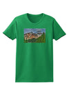 Colorado Mountains Forrest Womens Dark T-Shirt-TooLoud-Kelly-Green-X-Small-Davson Sales