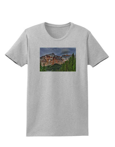 Colorado Mountains Forrest Womens T-Shirt-Womens T-Shirt-TooLoud-AshGray-X-Small-Davson Sales