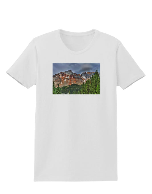 Colorado Mountains Forrest Womens T-Shirt-Womens T-Shirt-TooLoud-White-X-Small-Davson Sales
