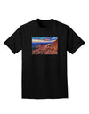 Colorado Mtn Sunset Adult Dark T-Shirt-Mens T-Shirt-TooLoud-Black-Small-Davson Sales