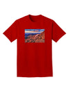 Colorado Mtn Sunset Adult Dark T-Shirt-Mens T-Shirt-TooLoud-Red-Small-Davson Sales