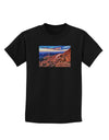 Colorado Mtn Sunset Childrens Dark T-Shirt-Childrens T-Shirt-TooLoud-Black-X-Small-Davson Sales