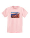 Colorado Mtn Sunset Childrens T-Shirt-Childrens T-Shirt-TooLoud-PalePink-X-Small-Davson Sales