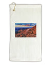 Colorado Mtn Sunset Micro Terry Gromet Golf Towel 16 x 25 inch-Golf Towel-TooLoud-White-Davson Sales