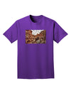 Colorado Painted Rocks Adult Dark T-Shirt-Mens T-Shirt-TooLoud-Purple-Small-Davson Sales