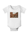 Colorado Painted Rocks Baby Romper Bodysuit-Baby Romper-TooLoud-White-06-Months-Davson Sales