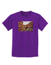 Colorado Painted Rocks Childrens Dark T-Shirt-Childrens T-Shirt-TooLoud-Purple-X-Small-Davson Sales