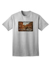 Colorado Painted Rocks Text Adult T-Shirt-Mens T-Shirt-TooLoud-AshGray-Small-Davson Sales