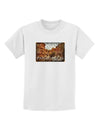 Colorado Painted Rocks Text Childrens T-Shirt-Childrens T-Shirt-TooLoud-White-X-Small-Davson Sales