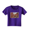 Colorado Painted Rocks Watercolor Toddler T-Shirt Dark-Toddler T-Shirt-TooLoud-Purple-2T-Davson Sales