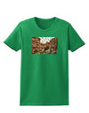 Colorado Painted Rocks Womens Dark T-Shirt-Womens T-Shirt-TooLoud-Kelly-Green-X-Small-Davson Sales