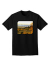 Colorado Postcard Gentle Sunrise Adult Dark T-Shirt-Mens T-Shirt-TooLoud-Black-Small-Davson Sales