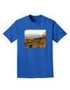 Colorado Postcard Gentle Sunrise Adult Dark T-Shirt-Mens T-Shirt-TooLoud-Royal-Blue-Small-Davson Sales