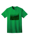 Colorado Postcard Gentle Sunrise Adult T-Shirt-Mens T-Shirt-TooLoud-Kelly-Green-Small-Davson Sales