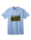 Colorado Postcard Gentle Sunrise Adult T-Shirt-Mens T-Shirt-TooLoud-Light-Blue-Small-Davson Sales