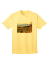 Colorado Postcard Gentle Sunrise Adult T-Shirt-Mens T-Shirt-TooLoud-Yellow-Small-Davson Sales