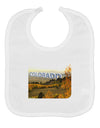 Colorado Postcard Gentle Sunrise Baby Bib by