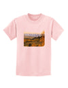 Colorado Postcard Gentle Sunrise Childrens T-Shirt-Childrens T-Shirt-TooLoud-PalePink-X-Small-Davson Sales