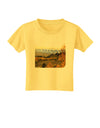 Colorado Postcard Gentle Sunrise Toddler T-Shirt-Toddler T-Shirt-TooLoud-Yellow-2T-Davson Sales