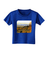 Colorado Postcard Gentle Sunrise Toddler T-Shirt Dark by-Toddler T-Shirt-TooLoud-Royal-Blue-2T-Davson Sales