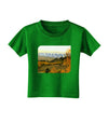 Colorado Postcard Gentle Sunrise Toddler T-Shirt Dark by-Toddler T-Shirt-TooLoud-Clover-Green-2T-Davson Sales