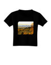 Colorado Postcard Gentle Sunrise Toddler T-Shirt Dark by-Toddler T-Shirt-TooLoud-Black-2T-Davson Sales