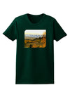 Colorado Postcard Gentle Sunrise Womens Dark T-Shirt-TooLoud-Forest-Green-Small-Davson Sales