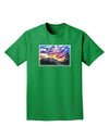 Colorado Rainbow Sunset Adult Dark T-Shirt-Mens T-Shirt-TooLoud-Kelly-Green-Small-Davson Sales