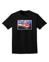 Colorado Rainbow Sunset Adult Dark T-Shirt-Mens T-Shirt-TooLoud-Black-Small-Davson Sales