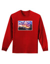 Colorado Rainbow Sunset Adult Long Sleeve Dark T-Shirt-TooLoud-Red-Small-Davson Sales