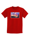 Colorado Rainbow Sunset Childrens Dark T-Shirt-Childrens T-Shirt-TooLoud-Red-X-Small-Davson Sales