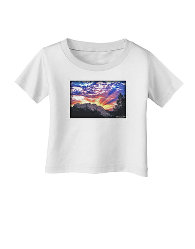 Colorado Rainbow Sunset Infant T-Shirt-Infant T-Shirt-TooLoud-White-06-Months-Davson Sales