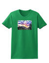 Colorado Rainbow Sunset Text Womens Dark T-Shirt-TooLoud-Kelly-Green-X-Small-Davson Sales