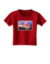 Colorado Rainbow Sunset Toddler T-Shirt Dark-Toddler T-Shirt-TooLoud-Red-2T-Davson Sales