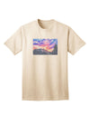 Colorado Rainbow Sunset Watercolor Adult T-Shirt-Mens T-Shirt-TooLoud-Natural-Small-Davson Sales