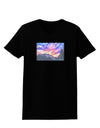 Colorado Rainbow Sunset Watercolor Womens Dark T-Shirt-TooLoud-Black-X-Small-Davson Sales