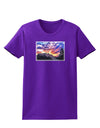 Colorado Rainbow Sunset Womens Dark T-Shirt-TooLoud-Purple-X-Small-Davson Sales