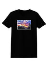 Colorado Rainbow Sunset Womens Dark T-Shirt-TooLoud-Black-X-Small-Davson Sales