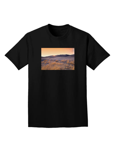 Colorado Sand Dunes Adult Dark T-Shirt-Mens T-Shirt-TooLoud-Black-Small-Davson Sales