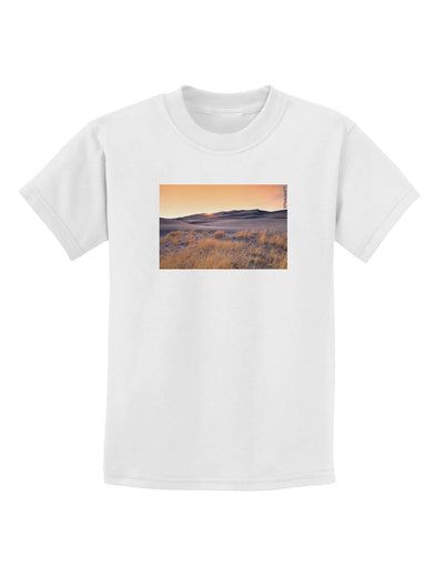 Colorado Sand Dunes Childrens T-Shirt-Childrens T-Shirt-TooLoud-White-X-Small-Davson Sales